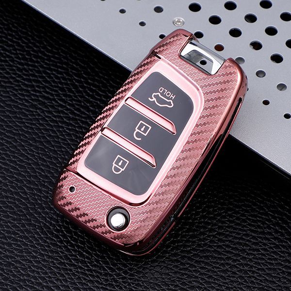 For Hyundai Elantra 3 button TPU protective key case,please choose the color