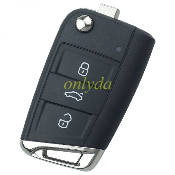 For VW original Keyless 3 button remote key 434mhz   with 2G6 959 752D  with  MQB49/5C/NCP21A2W chip CMIIT ID 2016dj3959  with 434mhz