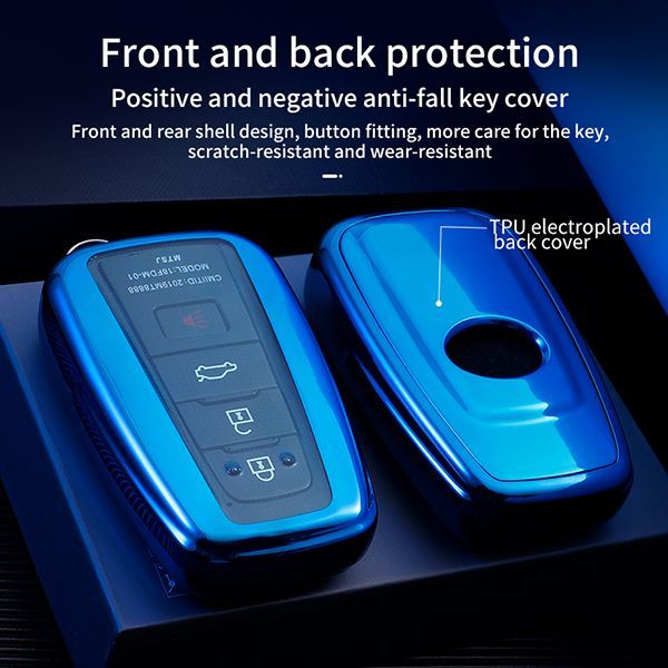 For Toyota TPU protective key case please choose the color