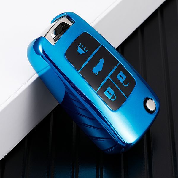 For Chevrolet 4 button  TPU protective key case, please choose  the color
