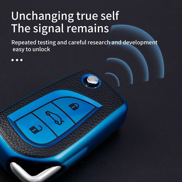 For Toyota 3 button TPU protective key case please choose the color