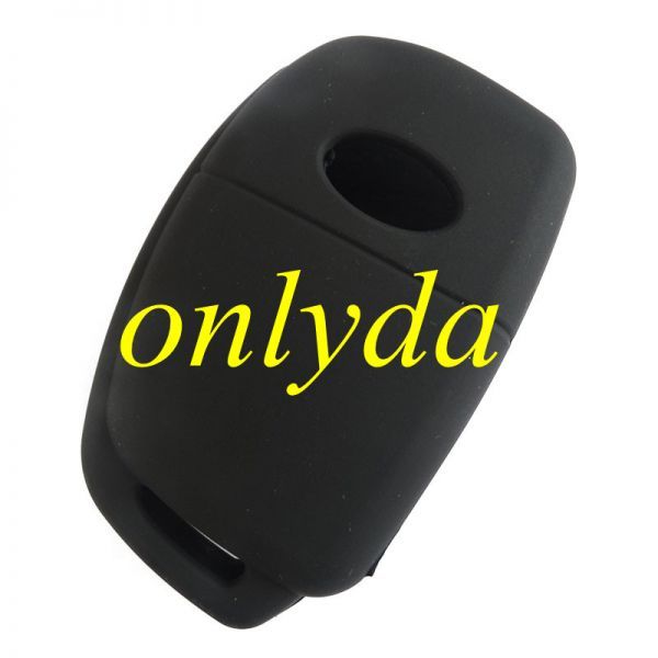 Hyundai 3+1 button silicon case (Black,Blue ,Red. Please choose the color)