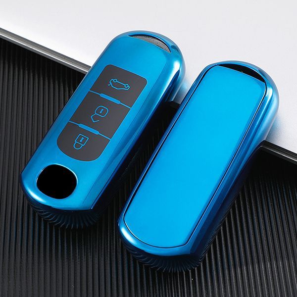 For Mazda 3 button TPU protective key case please choose the color