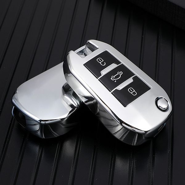 For Citroen 3 button TPU protective key case ,please choose the color