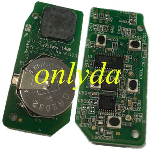 For Range Rover 2009- 2012 keyless 5 button remote key with 315mhz /434mhz PCF7953 chip