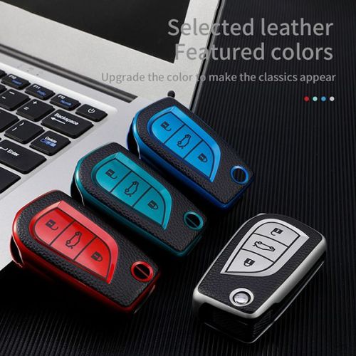 For Toyota 3 button TPU protective key case please choose the color
