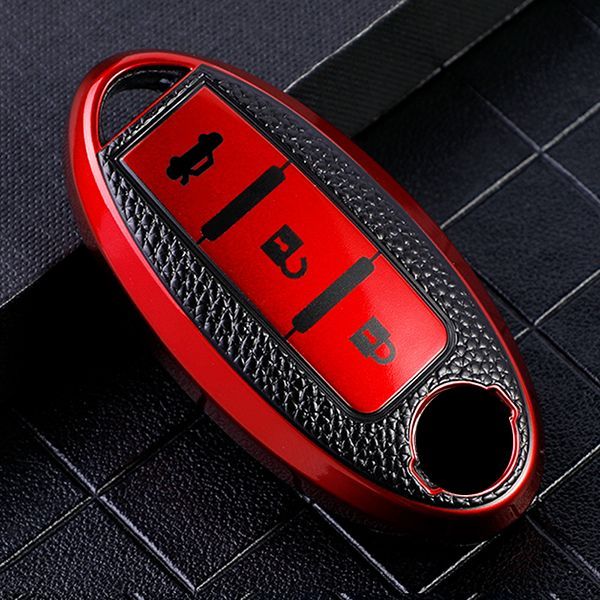 For Nissan 3 button TPU protective key case please choose the color