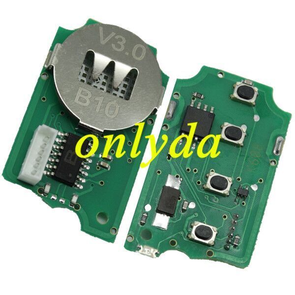 keyDIY brand 4 button remote key