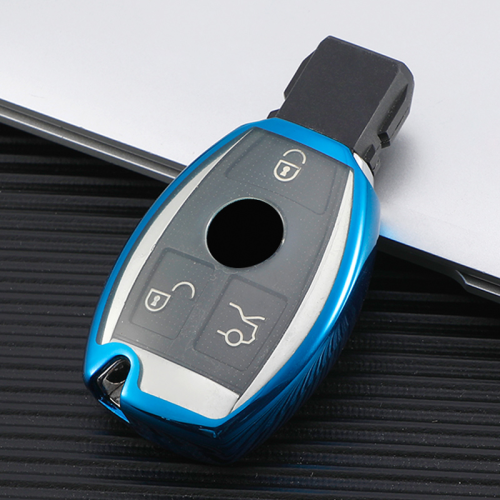 For Benz TPU protective key case  black or red color, please choose