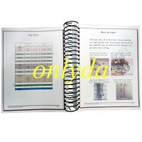 PDF file  Determinator Security key origination manuals plus the high security key quick reference Guide（the instruction of the car lock structure,how to fit and unfit the car lock)