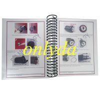 PDF file  Determinator Security key origination manuals plus the high security key quick reference Guide（the instruction of the car lock structure,how to fit and unfit the car lock)
