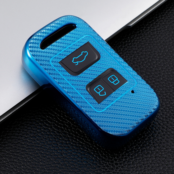 For Chery 3/5x/8/E3E5 3 button  TPU protective key case, please choose  the color