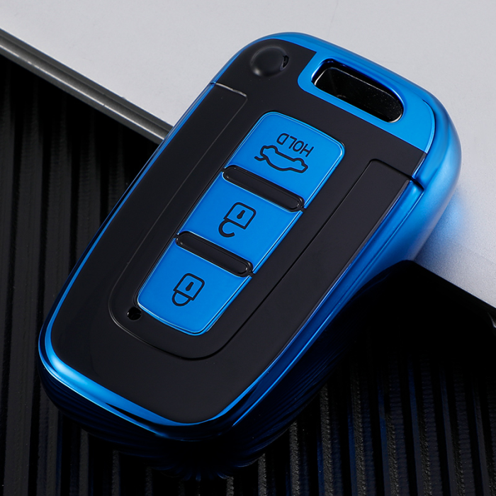 For Hyundai 3 button  TPU protective key case,please choose the color