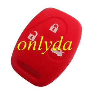 Honda 3 button silicon case (Black,Blue ,Red. Please choose the color)