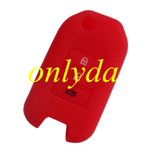 Honda 2+1 button silicon case (Black,Blue ,Red. Please choose the color)