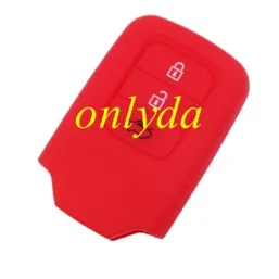 Honda 3 button silicon case (Black,Blue ,Red. Please choose the color)