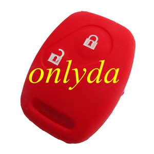 Honda 2 button silicon case (Black,Blue ,Red. Please choose the color)