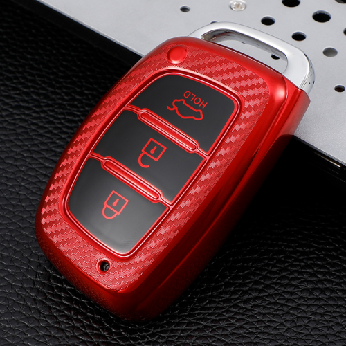 For Hyundai IX35 3 button  TPU protective key case,please choose the color