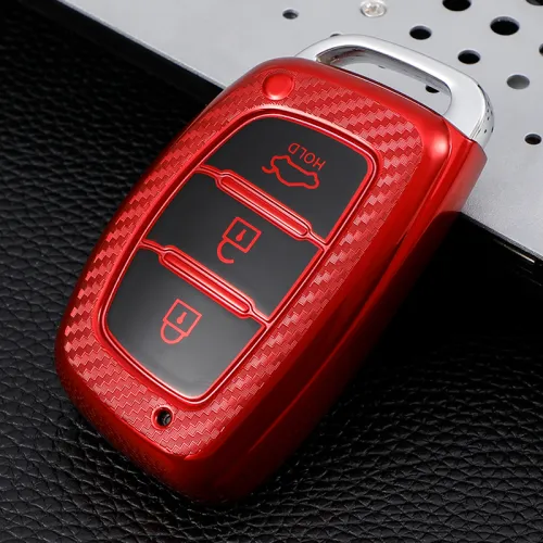 For Hyundai IX35 3 button  TPU protective key case,please choose the color