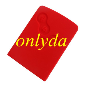 Renault 4 button silicon case with logo place (Black,Blue ,Red. Please choose the color)