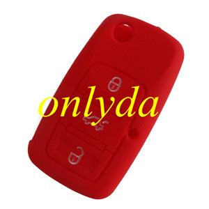 VW 2 button silicon case (Black,Blue ,Red. Please choose the color)