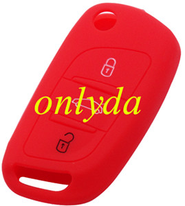 Peugeot, Citroen 3 button silicon case (Black,Blue ,Red. Please choose the color)