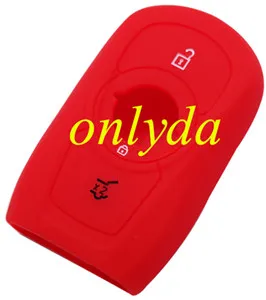 Opel 3 button silicon case (Black,Blue ,Red. Please choose the color)