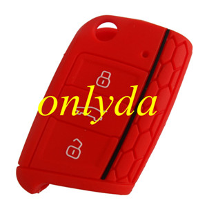 VW 3 button silicon case (Black,Blue ,Red. Please choose the color)
