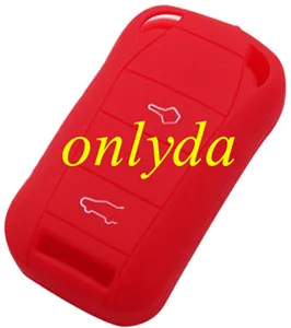 Porsche 2 button silicon case (Black,Blue ,Red. Please choose the color)