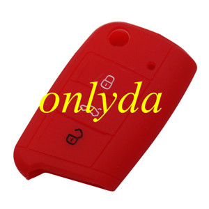 VW 3 button silicon case (Black,Blue ,Red. Please choose the color)