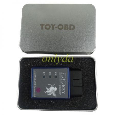 For Toyota OBD connecter. Mini900 Toyota OBD connector, thourght bluetooth connect the Mini900.