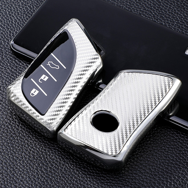 For Lexus 3 button TPU protective key case rondomly shipping ,transparent button or Black button in the front shell ,  please choose the color