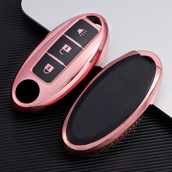For Nissan 3 button TPU protective key case please choose the color
