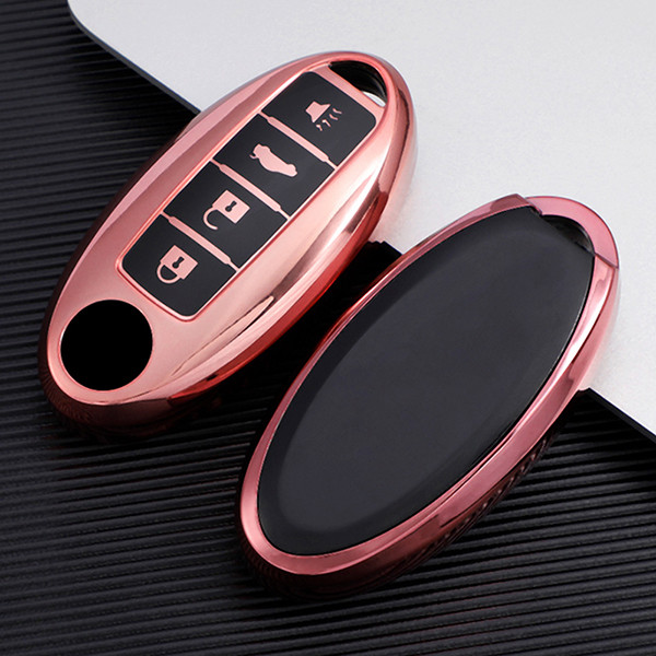 For Nissan 4 button TPU protective key case please choose the color