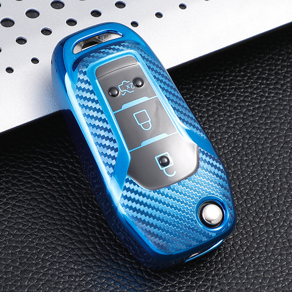 For Ford TPU protective key case , transparent button , please choose the color