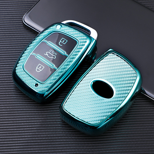For Hyundai IX35 3 button  TPU protective key case,please choose the color