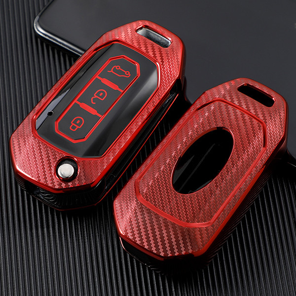 For Ford TPU protective key case , transparent button, please choose the color