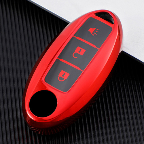 For Nissan 3 button TPU protective key case please choose the color