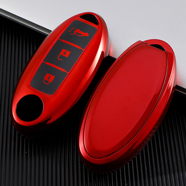 For Nissan 3 button TPU protective key case please choose the color