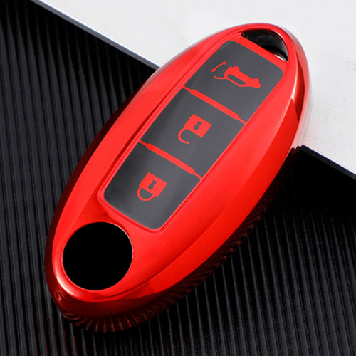 For Nissan 3 button TPU protective key case please choose the color
