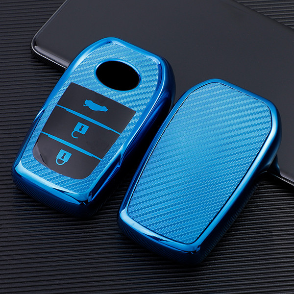 For Toyota 3 button TPU protective key case please choose the color