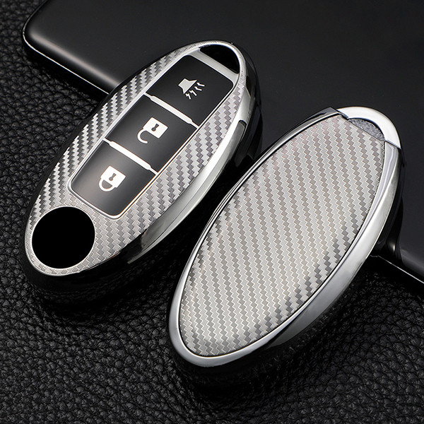For Nissan 3 button TPU protective key case please choose the color