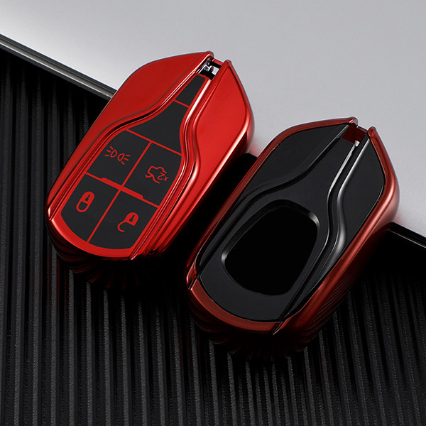 For Maserati 4 button TPU protective key case, please choose  the color