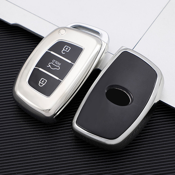 For Hyundai Leading,  Sonata nine, Tucson, Langdong 3 button  TPU protective key case, Truck button on the middle, please choose the color