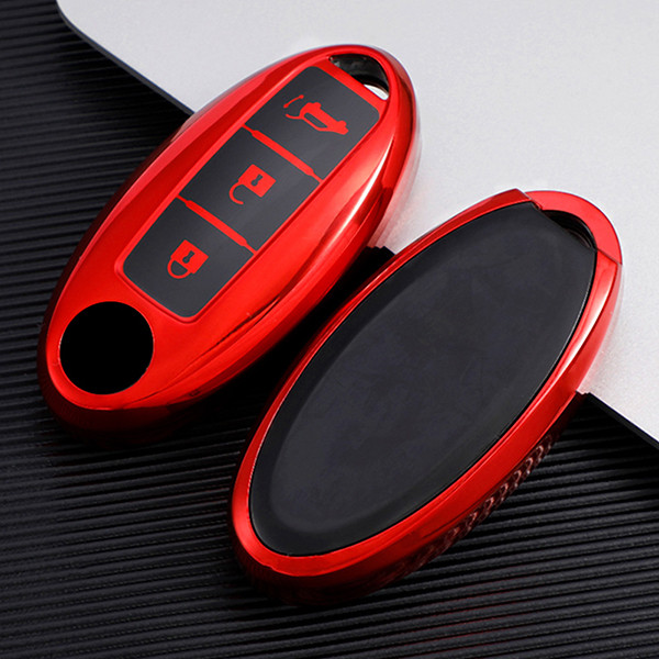 For Nissan 3 button TPU protective key case please choose the color
