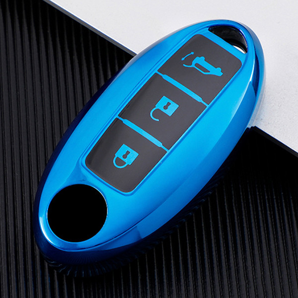 For Nissan 3 button TPU protective key case please choose the color