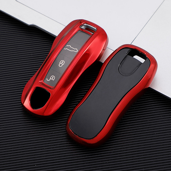 For Porsche 3 button TPU protective key case please choose the color