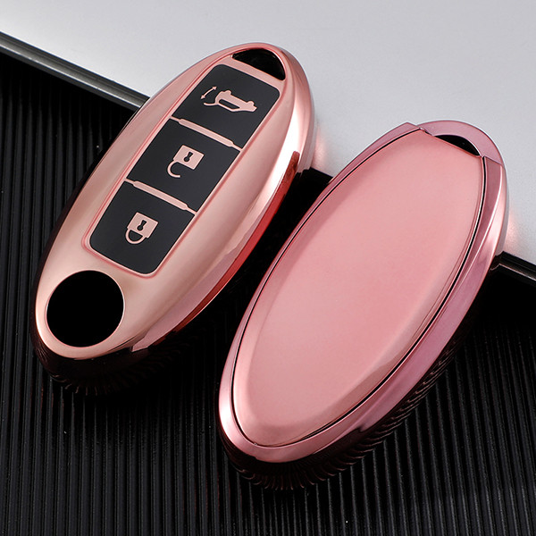 For Nissan 3 button TPU protective key case please choose the color
