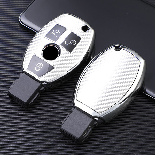For Benz 3 button TPU protective key case,please choose the color