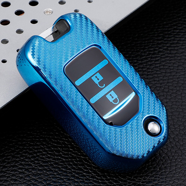 For Honda 2 button  TPU protective key case,transparent button , please choose the color
